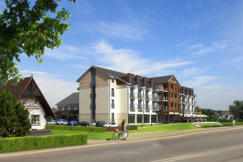 Budowa hotelu Tristan na ostatniej prostej - zdjęcia