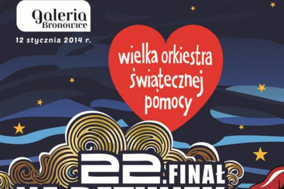 Galeria Bronowice włącza się w 22. Finał WOŚP