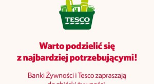 Noworoczna Zbiórka Żywności z Tesco i Federacją Polskich Banków Żywności 