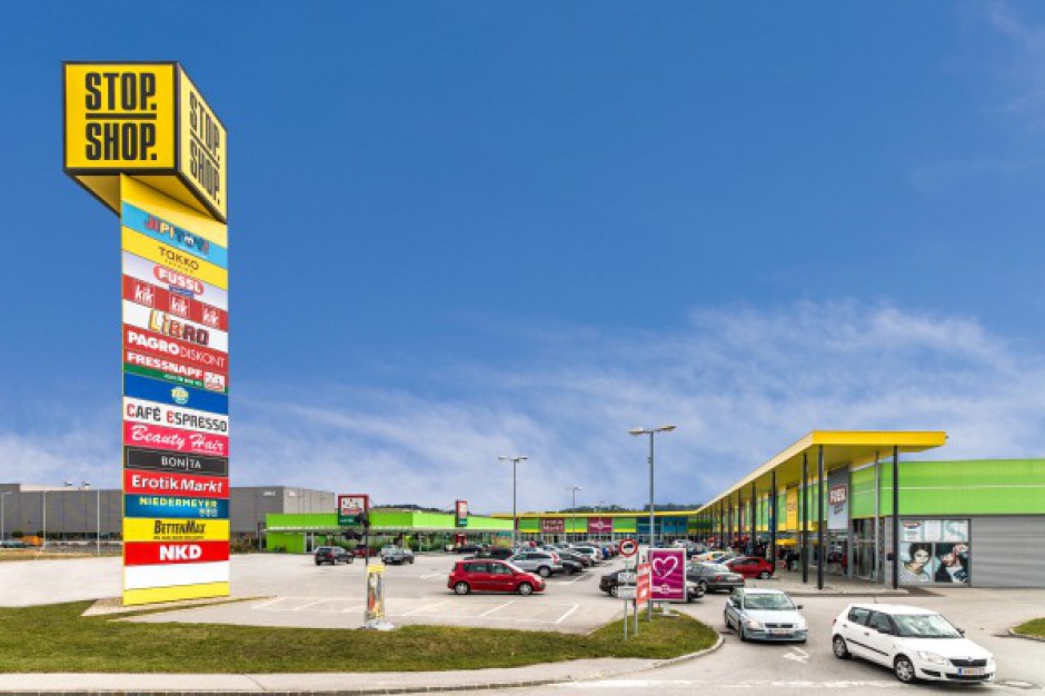 Immofinanz Group zwiększa liczbę parków handlowych Stop. Shop. w Czechach i Słowenii