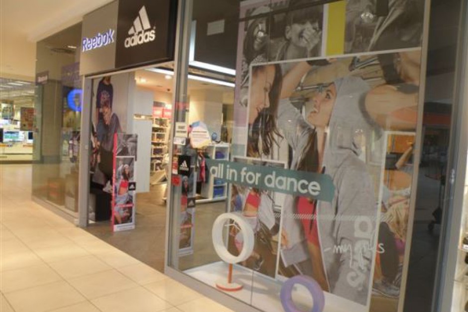 Adidas i Reebok na dłużej w płockiej galerii