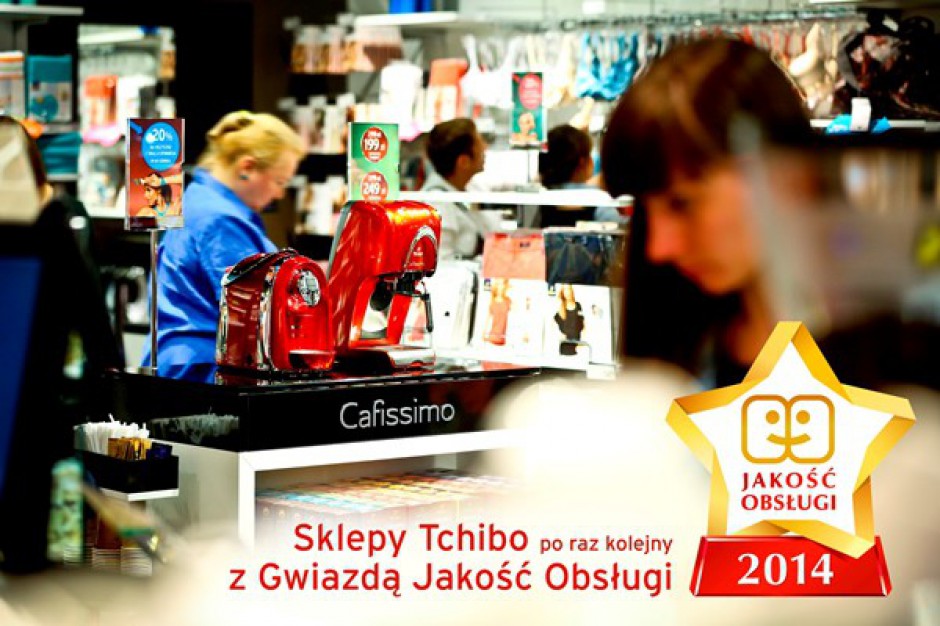Tchibo z Gwiazdą Jakość Obsługi
