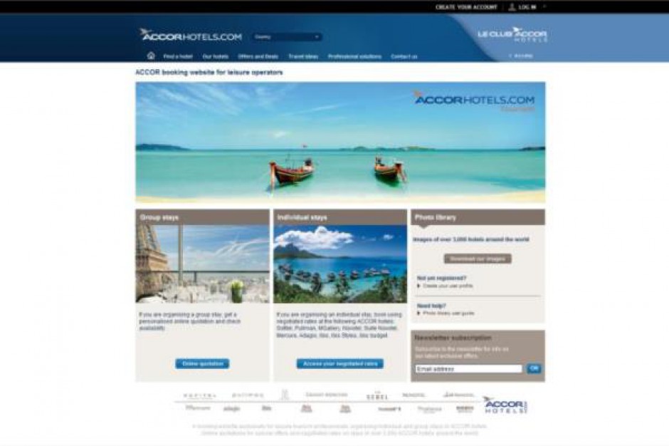 Accor uruchamia nowe rozwiązanie rezerwacji online