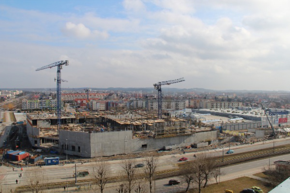 Rośnie Centrum Handlowe Ogrody w Elblągu