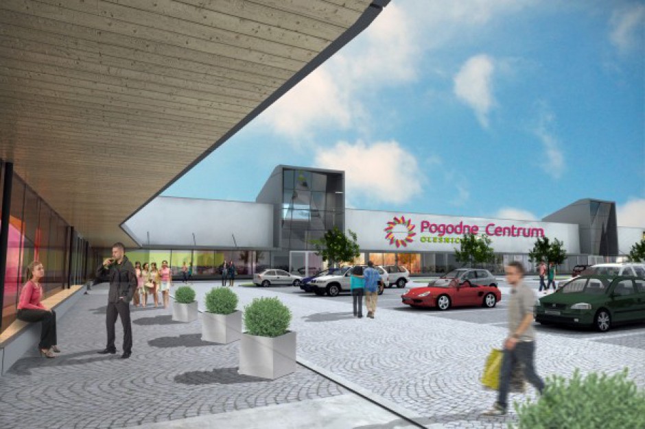 Pogodne Centrum w Oleśnicy wystartuje w maju