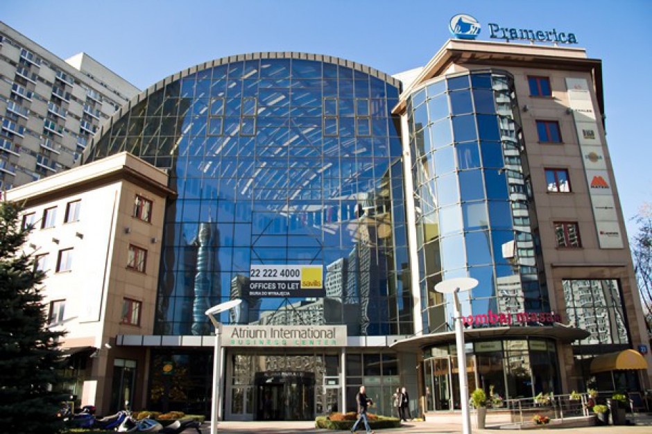 1100 mkw. powierzchni wynajętej w Atrium International Business Center