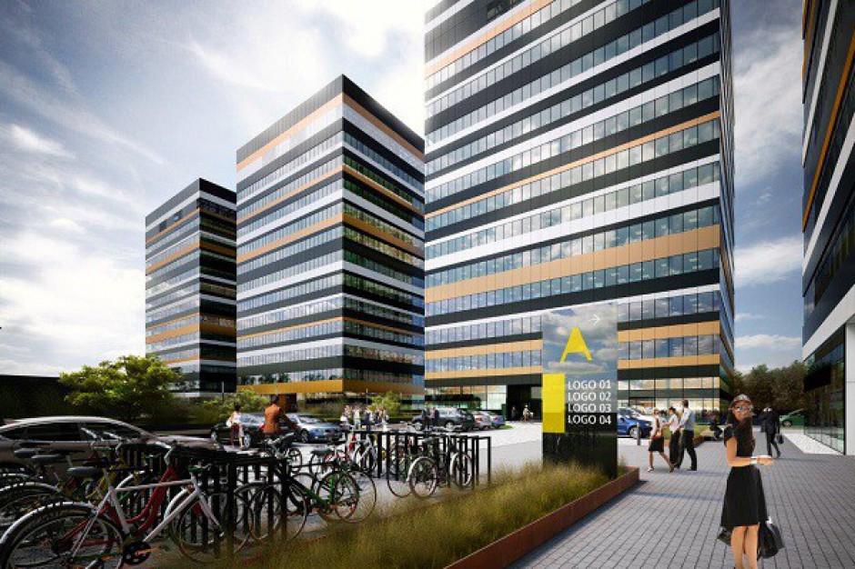 Zakończono budowę konstrukcji pierwszej części Silesia Business Park