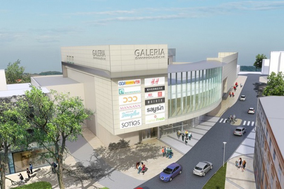 Rośnie Galeria Świnoujście