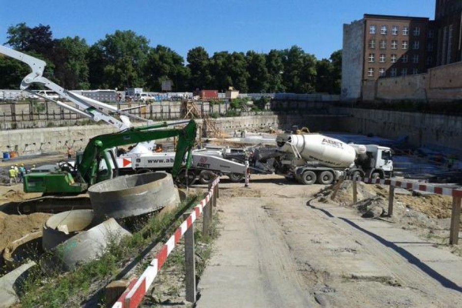 Postępy na budowie OVO Wrocław