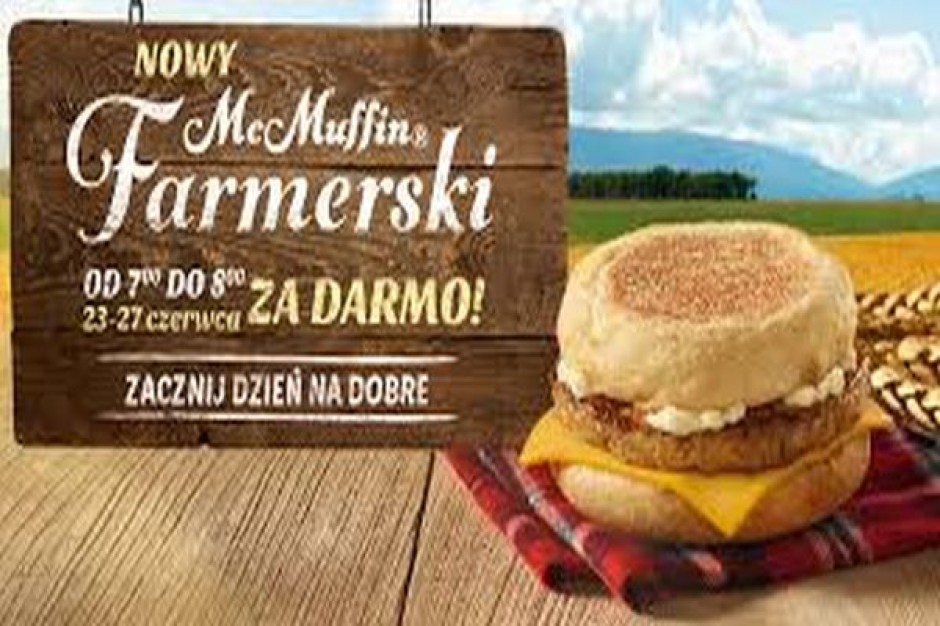 McDonalds kusi darmową kanapką