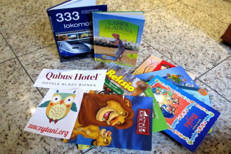 Sieć hoteli Qubus podsumowuje akcję wspierania czytelnictwa