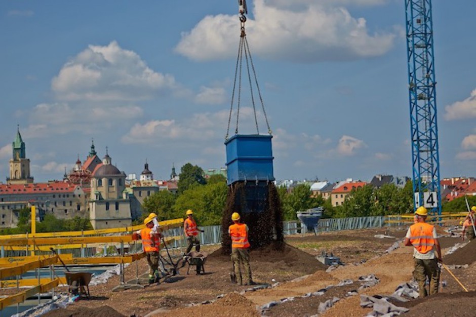 Kolejny etap budowy Tarasów Zamkowych