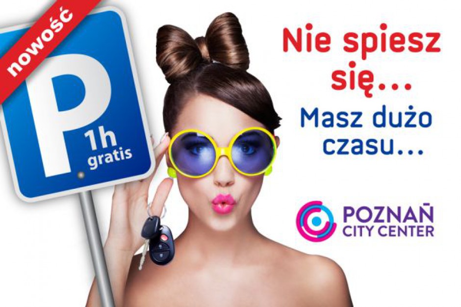 Darmowe parkowanie w Poznań City Center