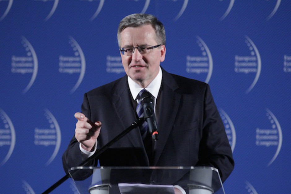 Bronisław Komorowski gościem specjalnym Wschodniego Kongresu Gospodarczego