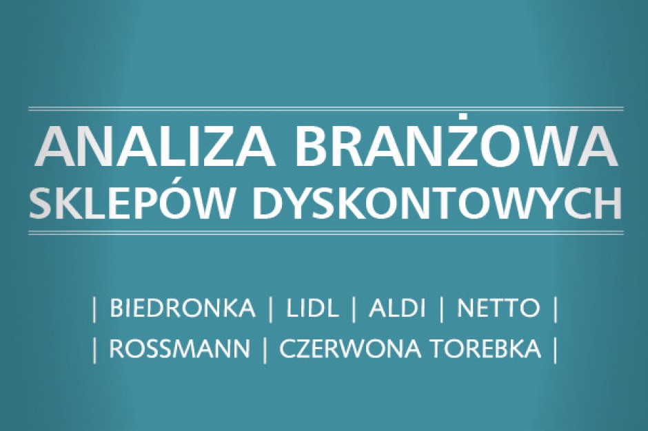 Analiza branżowa sklepów dyskontowych