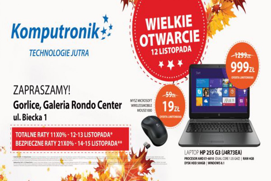 Komputronik w Gorlicach w nowej odsłonie