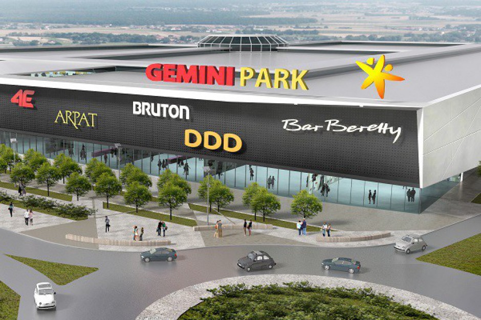 Gemini zaprezentuje projekt nowego centrum handlowego