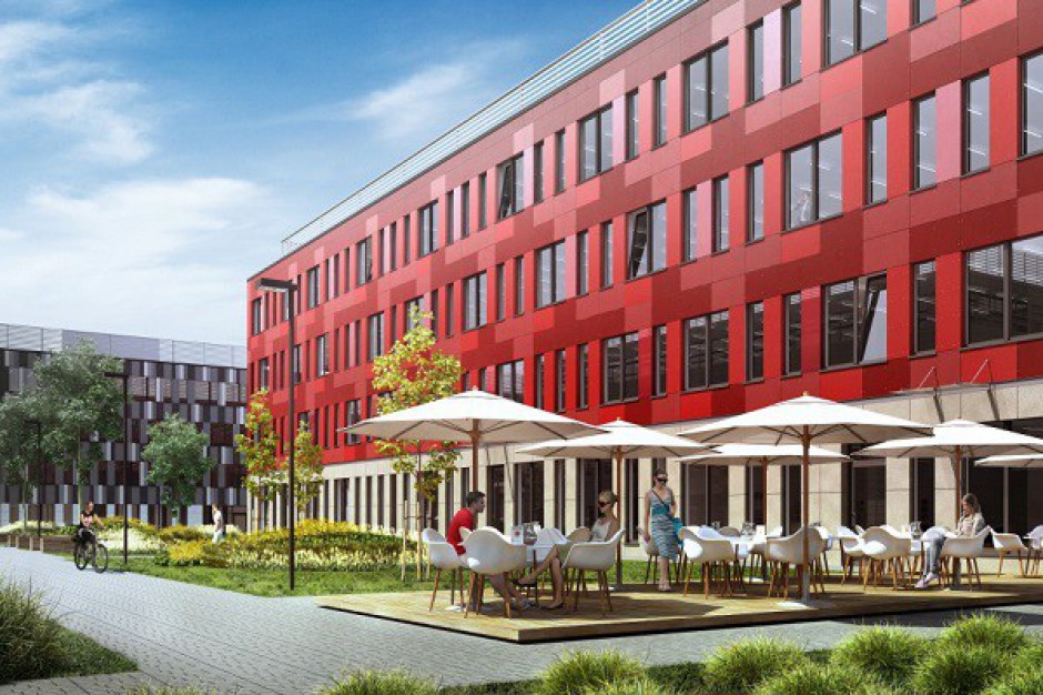 Trwa budowa trzeciej fazy Poleczki Business Park w Warszawie