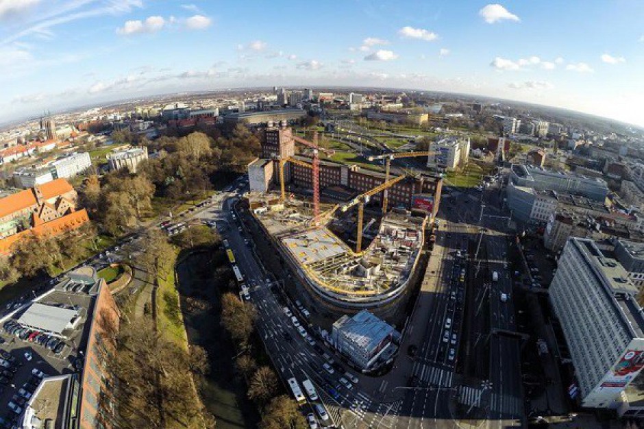 OVO Wrocław pnie się w górę - zobacz zdjęcia