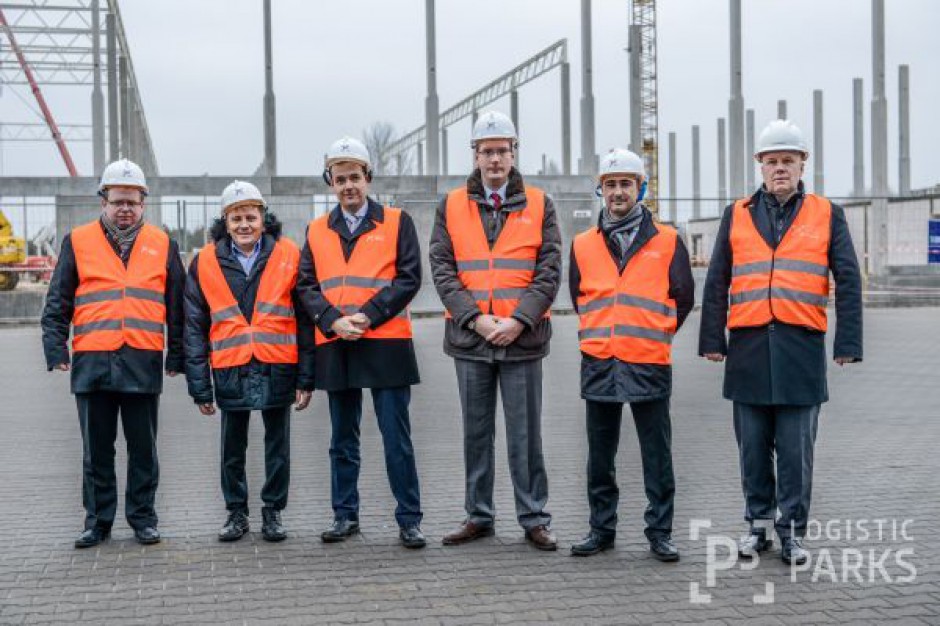 Prace na budowie BTS dla ID Logistics weszły w kolejny etap