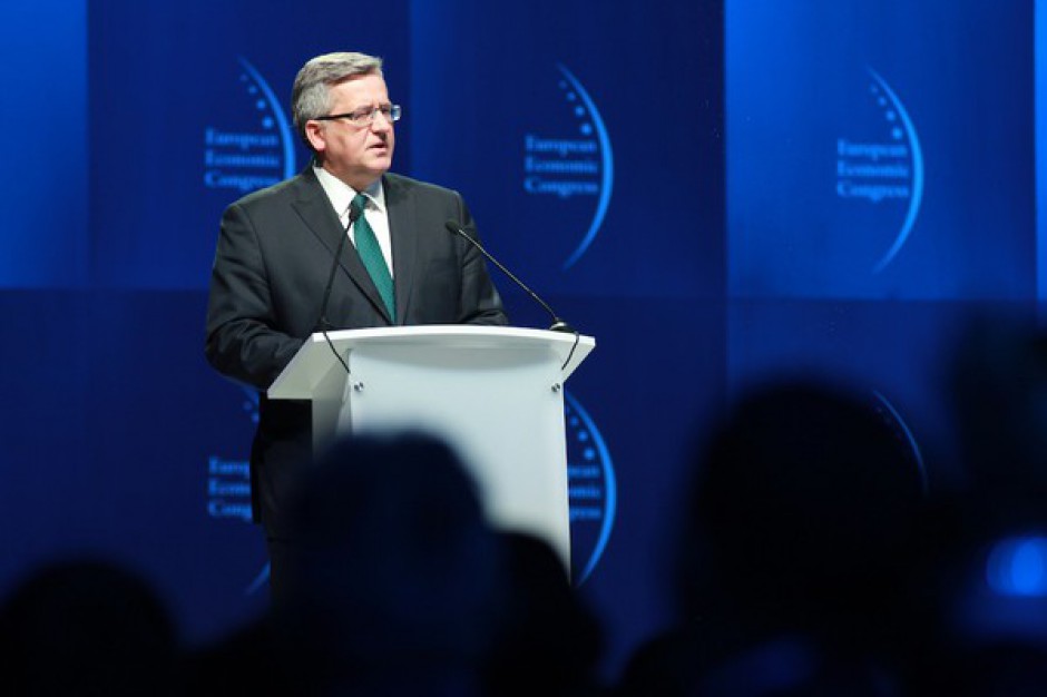 Bronisław Komorowski, prezydent RP Komorowski na EEC: Polska potrzebuje skoku w dziedzinie innowacyjności