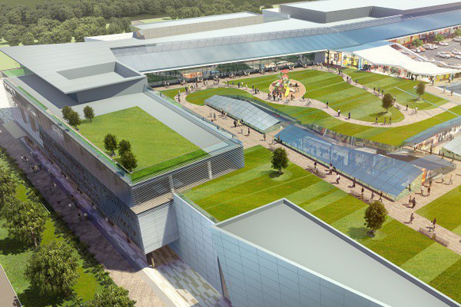 Galeria Północna GTC w zawieszeniu