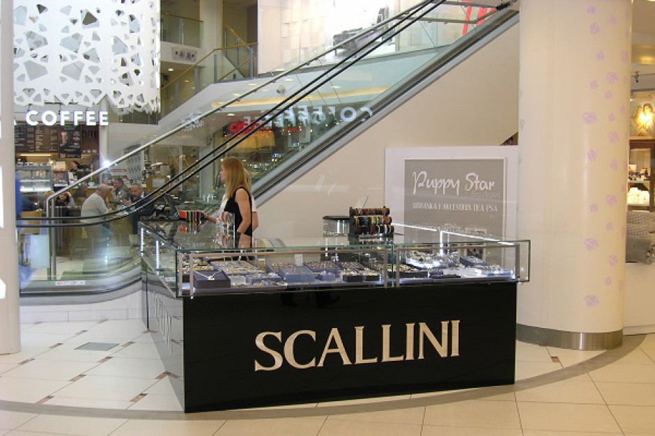 Scallini otwiera punkty sprzedaży w centrach handlowych