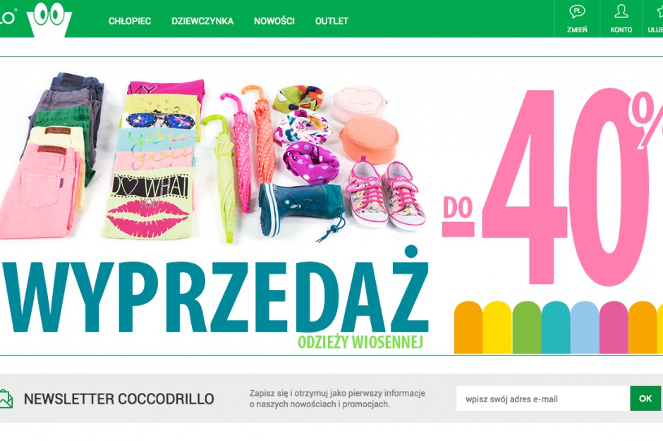Coccodrillo zwiększa przychody i rozwija e-commerce