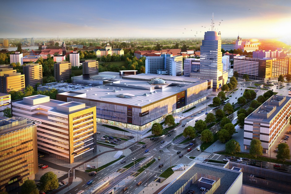 Nowe centrum handlowe Galaxy w Szczecinie Rozbudowa Galaxy jeszcze w tym roku
