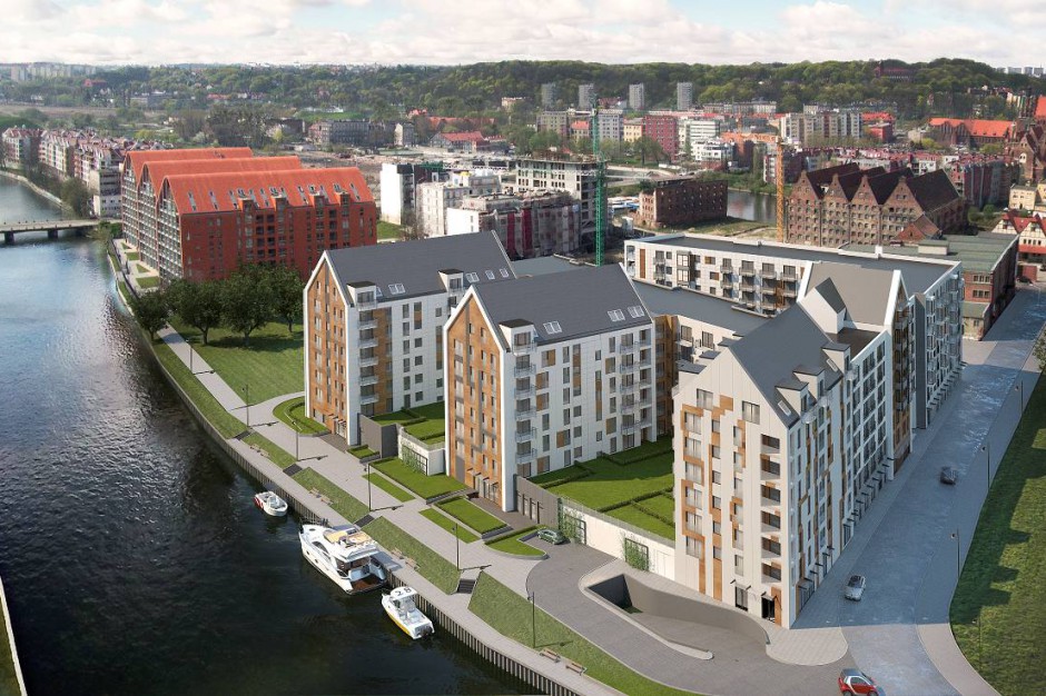 Nowa Motława, inwestycja firmy Dekpol SA fot. KD Kozikowski Design Będzie wysyp inwestycji w apartamenty condo w Trójmieście?