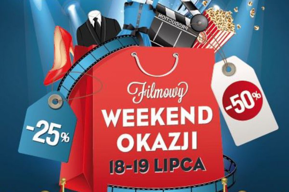 Filmowy Weekend Okazji w Galerii Bronowice Kinowe hity i wyprzedaże w Galerii Bronowice