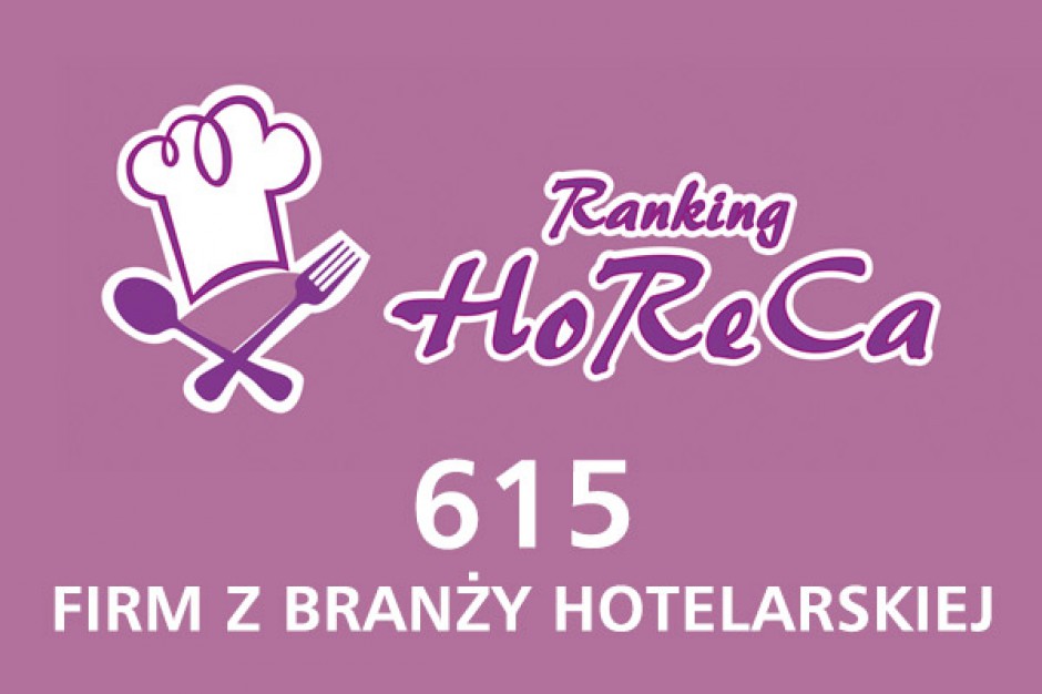HoReCa w Polsce: lista 615 firm z branży hotelarskiej - edycja 2015
