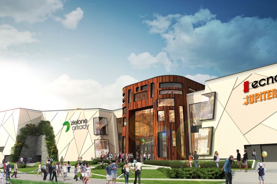 Zielone Arkady, deweloperski projekt ECE w Bydgoszczy ECE zdobyło 740 mln euro na nowe inwestycje
