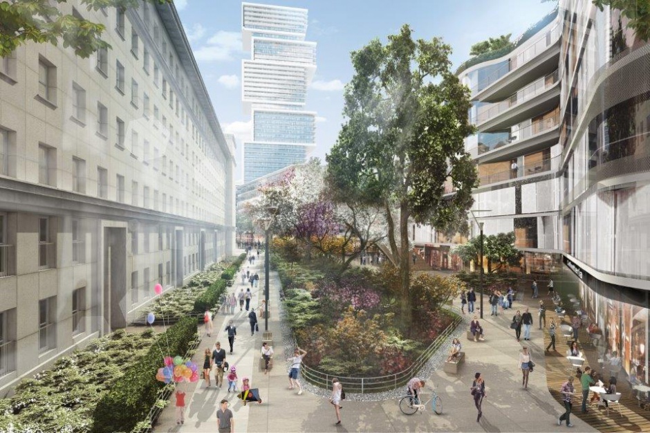 Centralna Park - flagowy projekt PKP w centrum Warszawy PKP szykuje inwestycje za prawie 9 mld euro