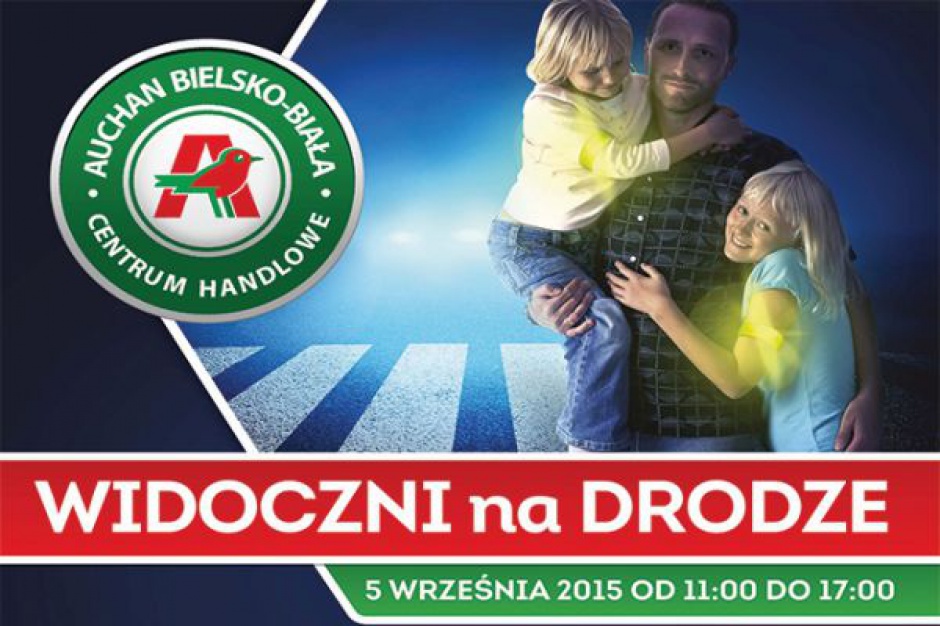 Kampania edukacyjna Odblaskowi.pl w 22 galeriach Auchan