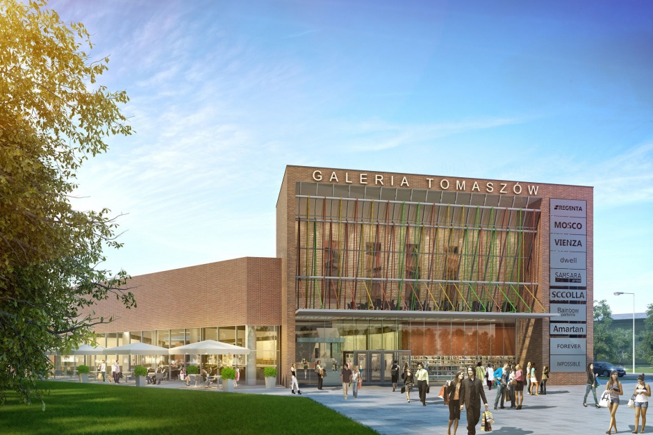 Galeria Tomaszów Galeria Tomaszów z pozwoleniem na budowę i operatorem spożywczym