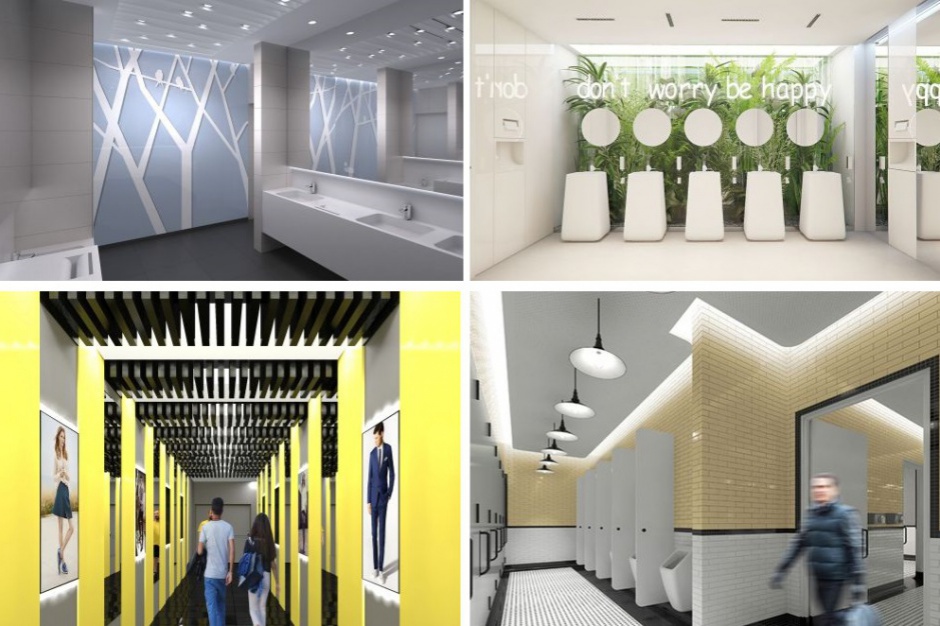 Nowy design toalet w Wola Park