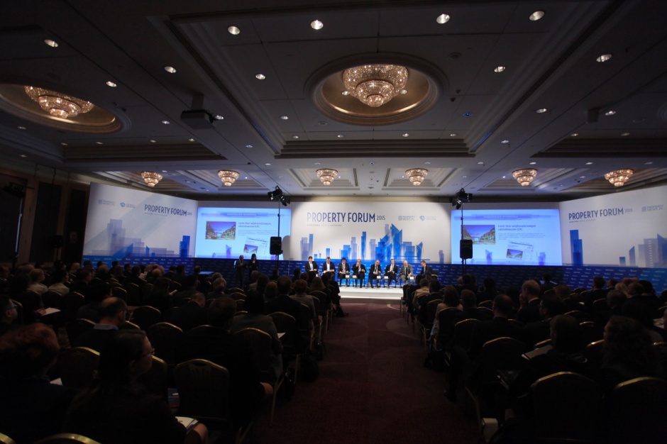 Sesja Inauguracyjna Property Forum 2015, fot. Paweł Pawłowski Polski rynek nieruchomości budzi wielkie emocje wśród inwestorów