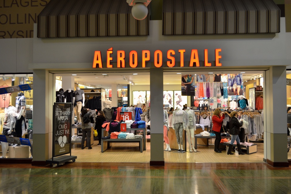 Aéropostale w Vaughan Mills. Fot. Raysonho, wikiemdia.org Amerykańska marka wkracza do Europy