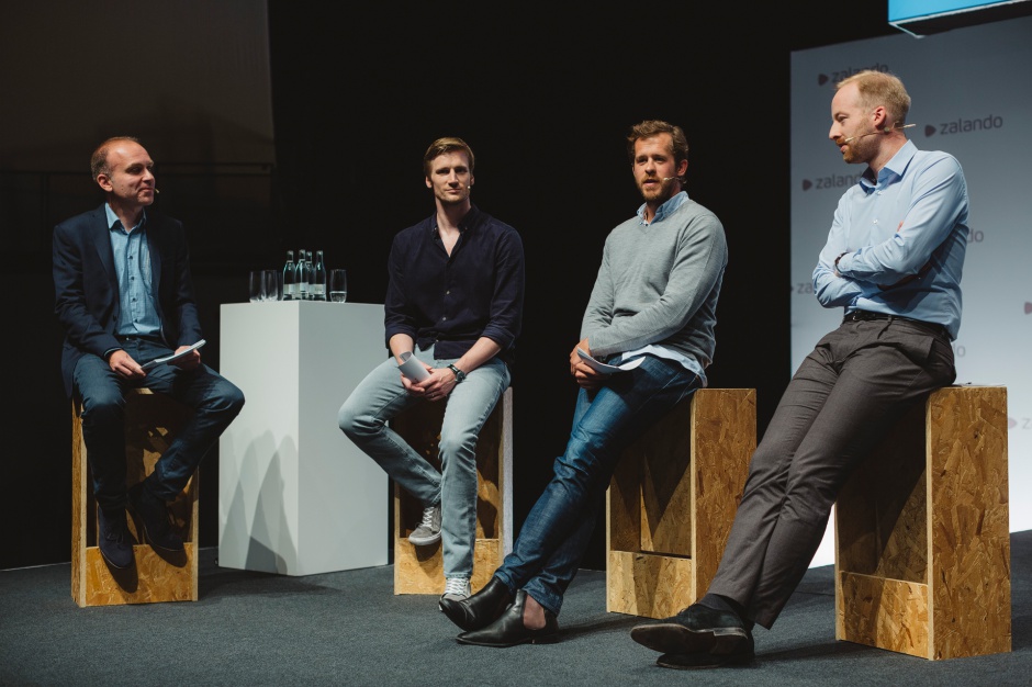 Władze Zalando: Jochen Krisch, David Schneider, Robert Gentz, Rubin RItter Zalando przyspiesza z rozwojem