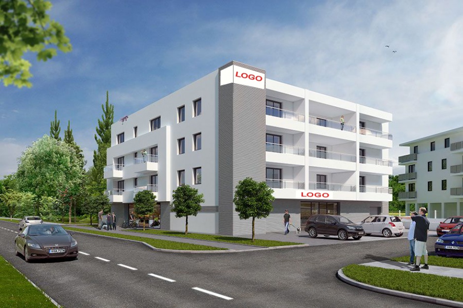 Wizualizacja inwestycji w Brwinowie Litwiniuk Property podpisuje nowe umowy najmu