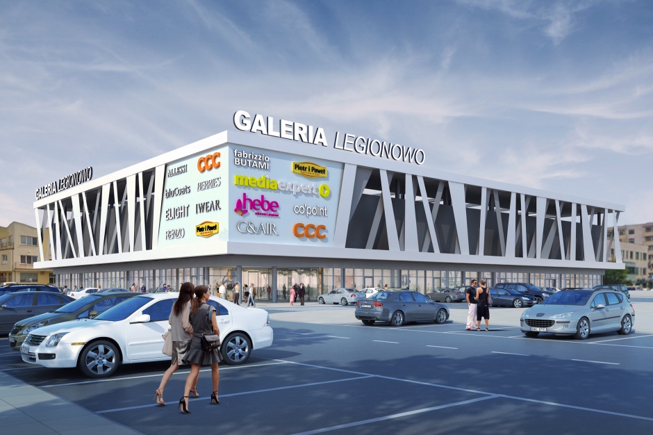 Galeria Legionowo Galeria Legionowo na ostatniej prostej