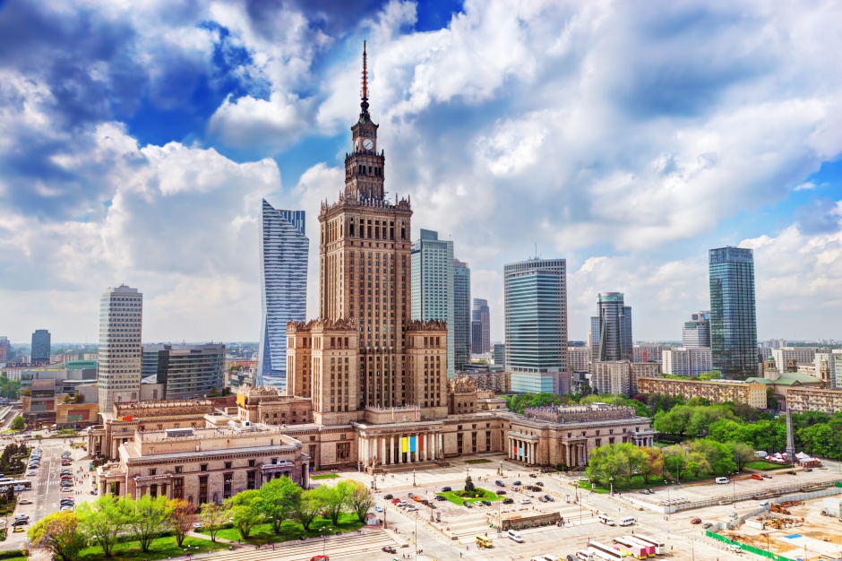 Przez lata Pałac Kultury i Nauki był najwyższym budynkiem w Polsce, fot. archiwum