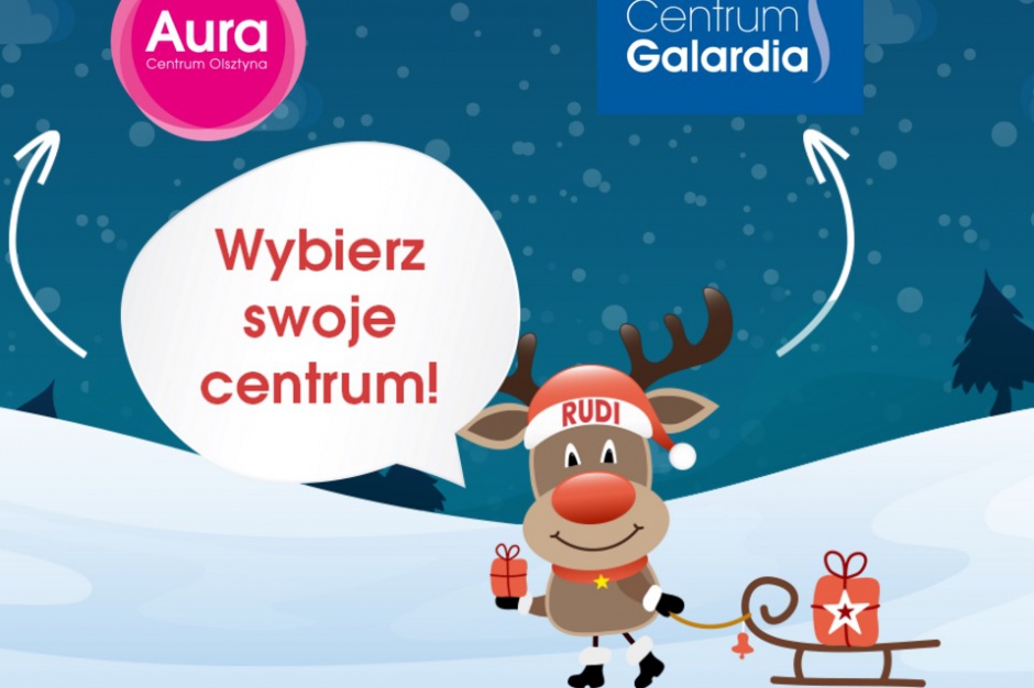 Logo gry Wyścigi reniferów w centrach Balmain