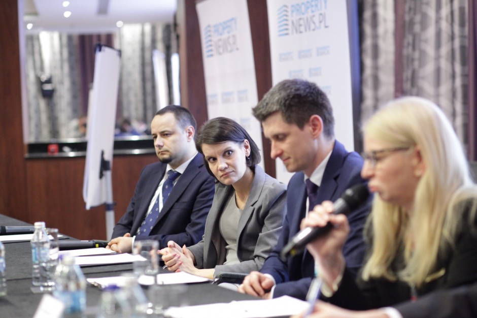 Paneliści sesji magazynowej, Property Forum Trójmiasto 2015