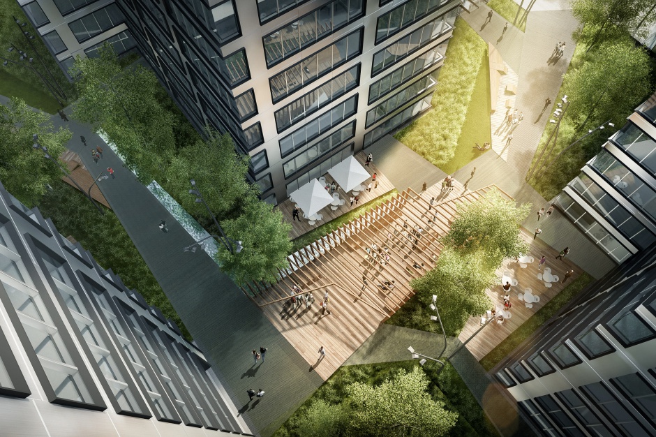 Generation Park (mat.pras.) Skanska buduje wieżę. Trzeci etap Generation Park na starcie
