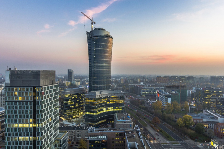 Warsaw Spire Drugi budynek kompleksu Warsaw Spire oddany do użytku