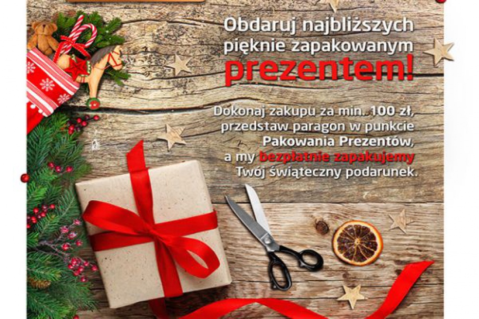 fot. Focus Mall Zielona Góra Focus Mall Zielona Góra ze świąteczną usługą