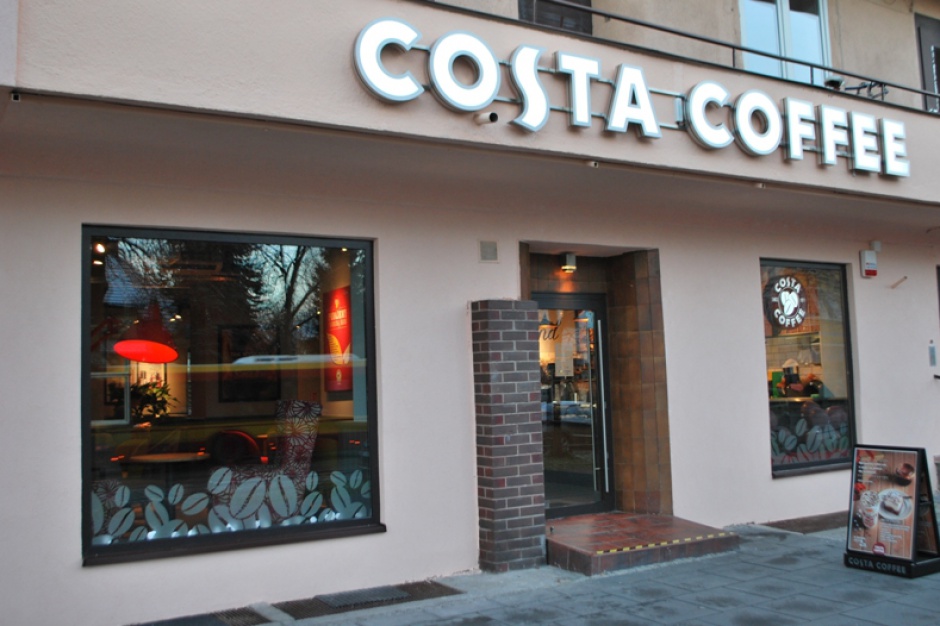 Costa Coffee Costa uruchomi punkt na Saskiej Kępie