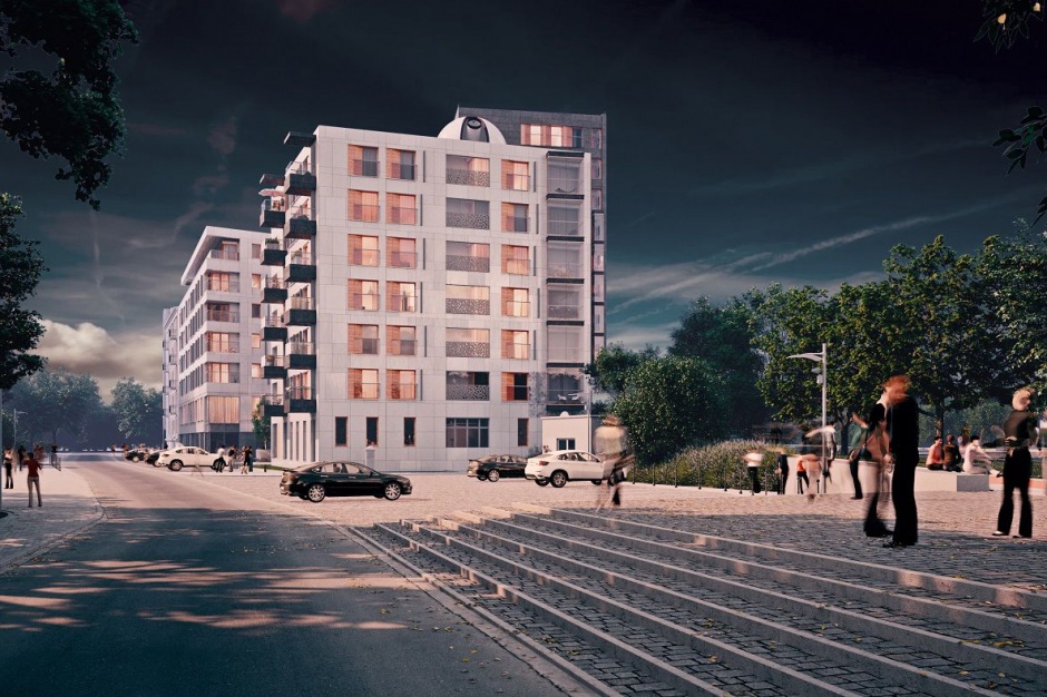 Solec Residence - Kryształ Powiśla Sawa Apartments buduje kameralne biura na Powiślu
